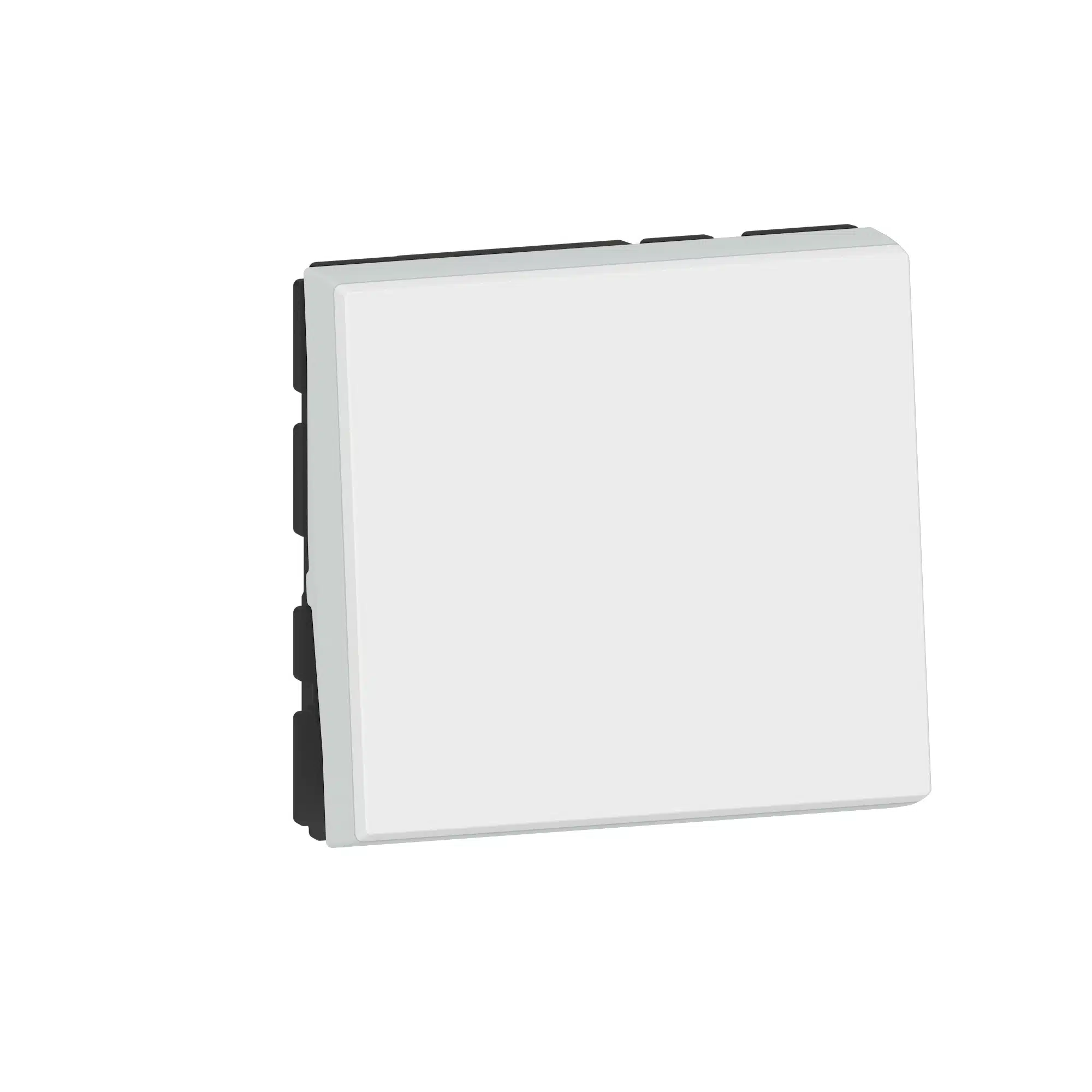 Legrand 278040L Poussoir Mosaic Easy-Led 6A 2 modules blanc