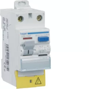 Interrupteur différentiel HAGER CDS742F 2P 40A 30mA AC SanVis – Sécurité élect.