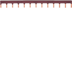 Barre de pontage HAGER KB163P 1P 63A 10mm² marron 13 modules – Connexion fiable