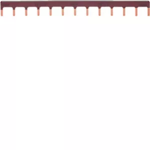 Barre de pontage HAGER KB163P 1P 63A 10mm² marron 13 modules – Connexion fiable