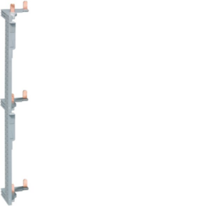 Barre d'alimentation HAGER KCN325 2P 63A 3 rangées entraxe 125 mm