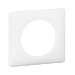 Plaque de finition Legrand Céliane 1 poste Yesterday Blanc - Réf. 066631