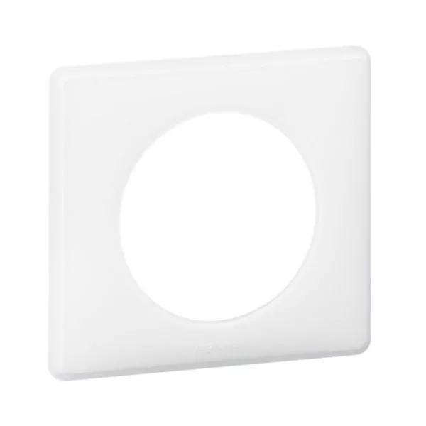 Plaque de finition Legrand Céliane 1 poste Yesterday Blanc - Réf. 066631