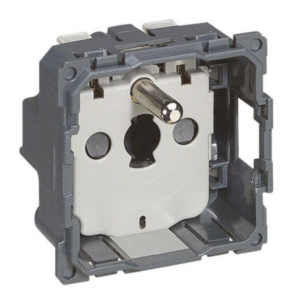 Prise de courant Legrand Céliane 067111 16A 2P+T - Bornes auto- 2 Modules Gris M