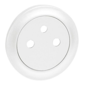 Legrand Céliane 068111 – Enjoliveur surface blanc 2P+T