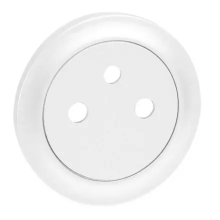 Legrand Céliane 068111 – Enjoliveur surface blanc 2P+T