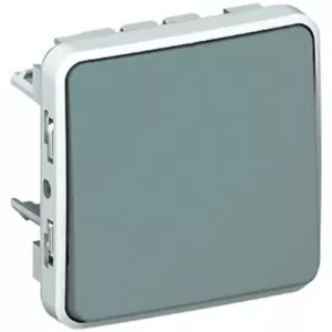 Interrupteur ou va-et-vient étanche Plexo  réf. 069511 – 10AX 250V, IP55,IK08,