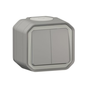 Legrand 069715L – Interrupteur ou va‑et‑vient étanche Plexo 10A IP55 Blanc