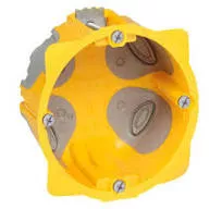 Boîte d'encastrement étanche Batibox Legrand réf. 080021 - 1 poste, profondeur 4