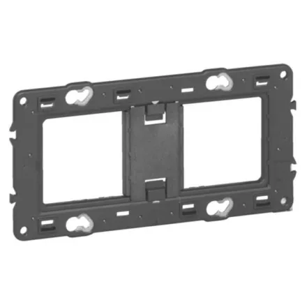 Legrand Batibox 080252 – Support universel à vis 2 postes/5 mod