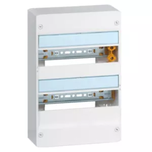 Legrand 401212 – Coffret Drivia 13 modules 2 rangées IP30 IK05 Blanc