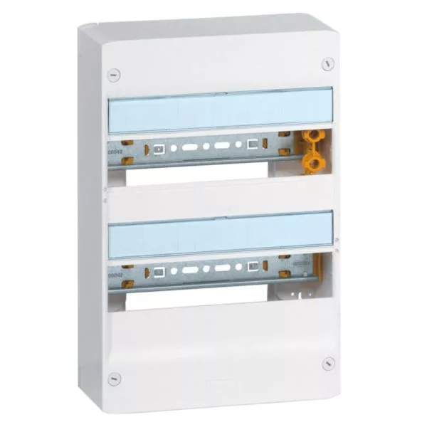 Legrand 401212 – Coffret Drivia 13 modules 2 rangées IP30 IK05 Blanc
