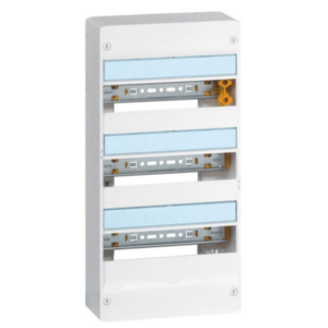 Legrand 401213 – Coffret Drivia 13 modules 3 rangées IP30 IK05 Blanc