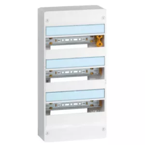 Legrand 401213 – Coffret Drivia 13 modules 3 rangées IP30 IK05 Blanc