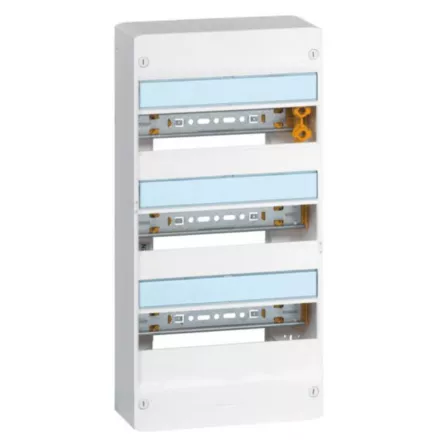 Legrand 401213 – Coffret Drivia 13 modules 3 rangées IP30 IK05 Blanc