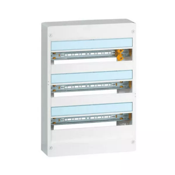 Legrand 401223 – Coffret Drivia 18 modules 3 rangées IP30 IK05 Blanc