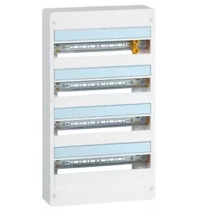 Legrand 401224 – Coffret Drivia 18 modules 4 rangées IP30 IK05 Blanc