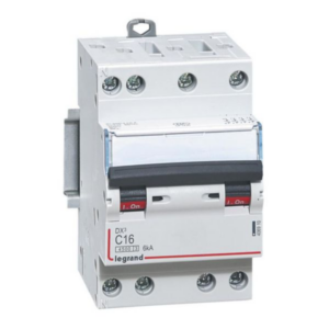 Legrand 406910 - Disjoncteur DNX3 16A 4P Courbe C 400V