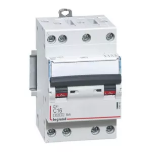 Legrand 406910 - Disjoncteur DNX3 16A 4P Courbe C 400V