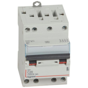 Legrand 406911 - Disjoncteur DNX3 20A 4P Courbe C 400V