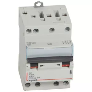 Legrand 406911 - Disjoncteur DNX3 20A 4P Courbe C 400V
