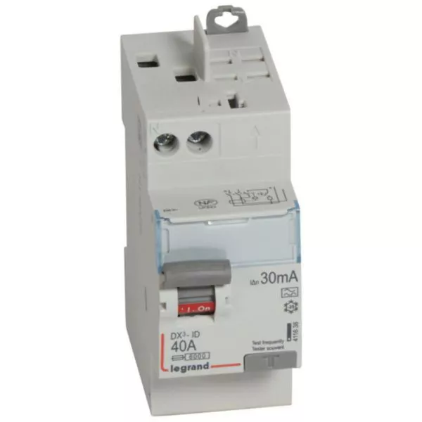 Interrupteur différentiel Legrand DX³ 411638 - 40A - 30MA - Type AC