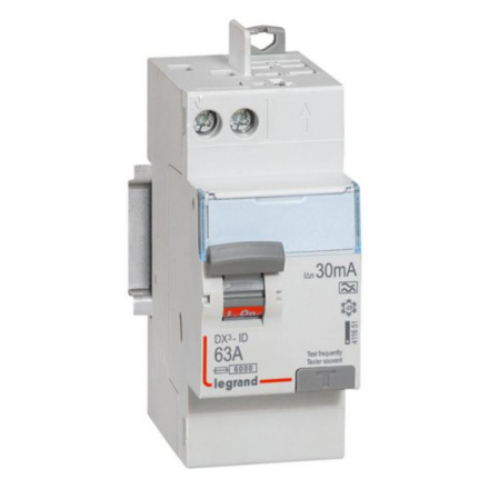Legrand 411651 Interrupteur différentiel DX³ 63A 30mA Type A