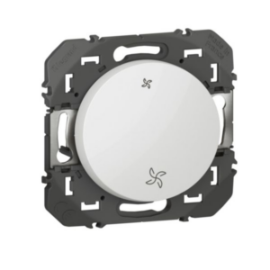 Interrupteur Commande VMC Dooxie Blanc - Réf. 600007