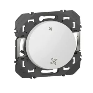 Interrupteur Commande VMC Dooxie Blanc - Réf. 600007