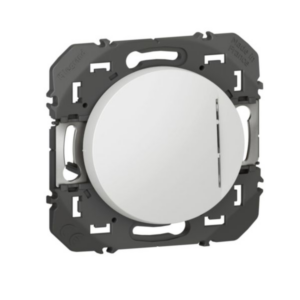 Interrupteur Va-et-Vient Lumineux Dooxie Blanc - Réf. 600011