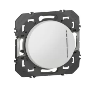 Interrupteur Va-et-Vient Lumineux Dooxie Blanc - Réf. 600011