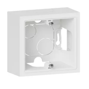 Cadre Saillie 1 Poste Dooxie Blanc - Réf. 600041