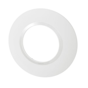 LEGRAND 600980: Plaque ronde blanche 1 poste Dooxie finition brillante