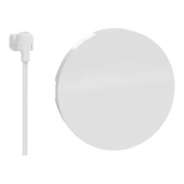 Enjoliveur Blanc livré avec led bleu S520291 Schneider Odace S520297