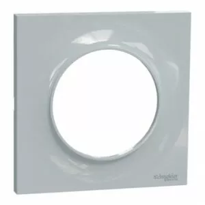 Plaque 1 poste Odace STYL Sable Schneider Odace S520702B1
