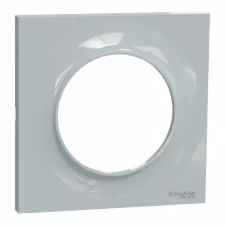 Plaque 1 poste Odace STYL Sable Schneider Odace S520702B1