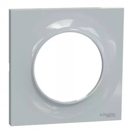 Plaque 1 poste Odace STYL Sable Schneider Odace S520702B1