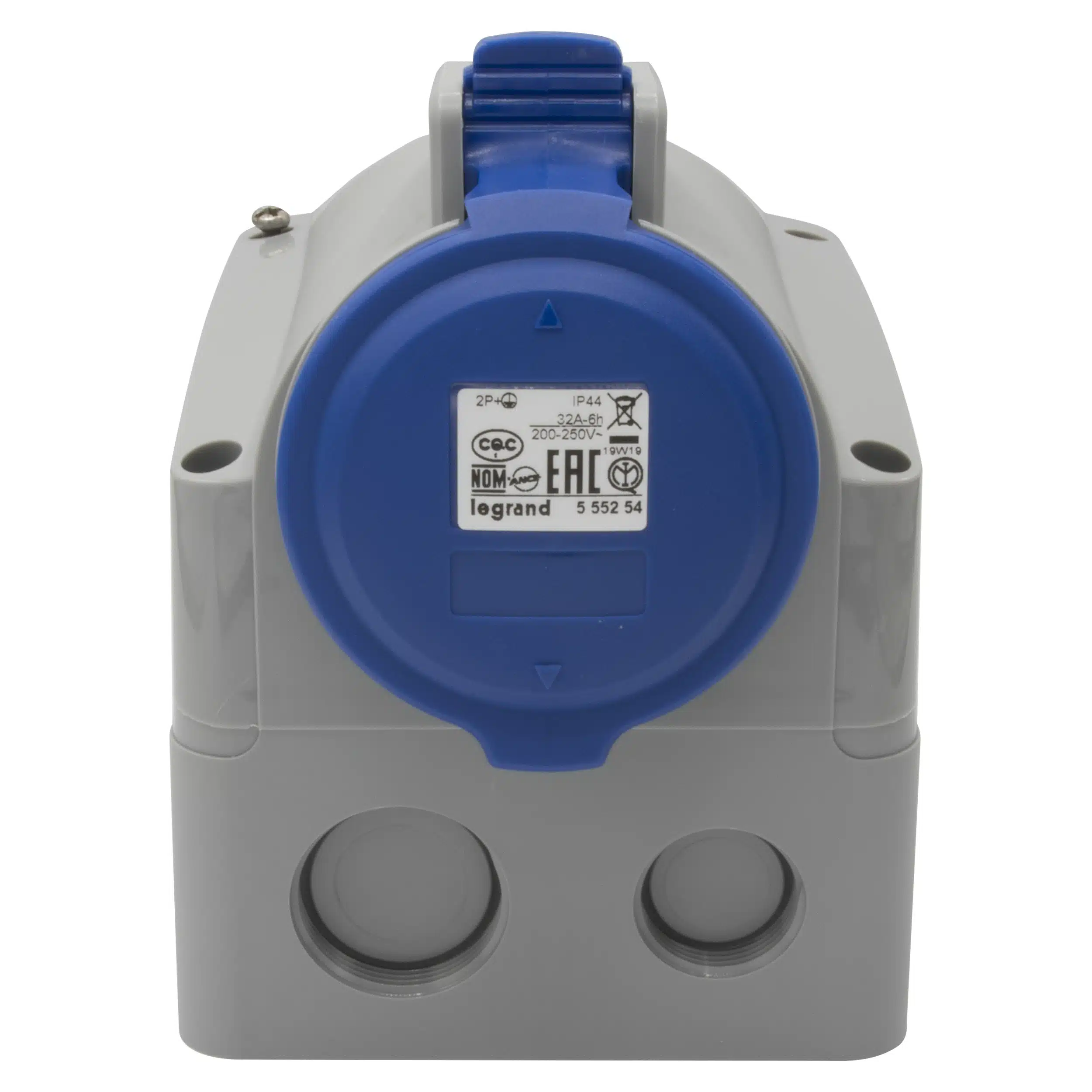 Legrand 555254 Prise P17 saillie fixe 32A 2P+T IP44 200-250V – Image 4