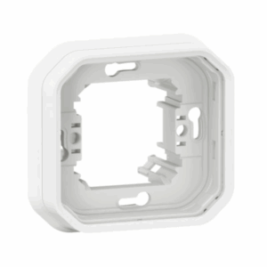 Legrand 069694L Support plaque étanche Plexo 2 postes Blanc IP55 Motage Encastré
