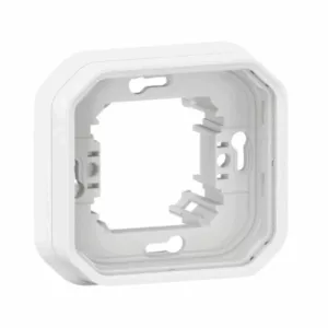 Legrand 069694L Support plaque étanche Plexo 2 postes Blanc IP55 Motage Encastré