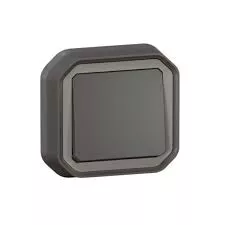 Legrand 069881L – Interrupteur Va-et-vient étanche Plexo 10A IP55 Anthracite