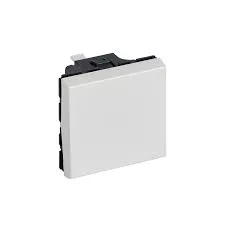 Legrand - Poussoir ou poussoir inverseur Mosaic Easy-Led 6A 250V~ 2 modules - bl