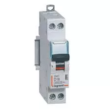Legrand 406802 - Disjoncteur DNX3 16A 1P+N Courbe D 230V