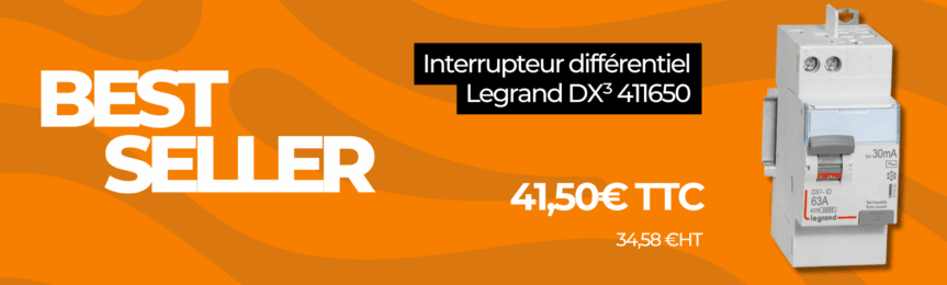 Meilleure vente : Interrupteur différentiel Legrand ref.411650