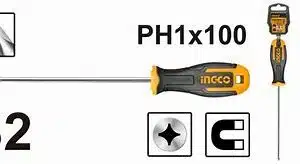 Tournevis Cruciforme Phillips INGCO HS68PH1100