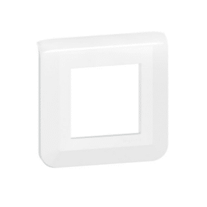 Legrand - Plaque de finition Mosaic pour 2 modules blanc 277802L